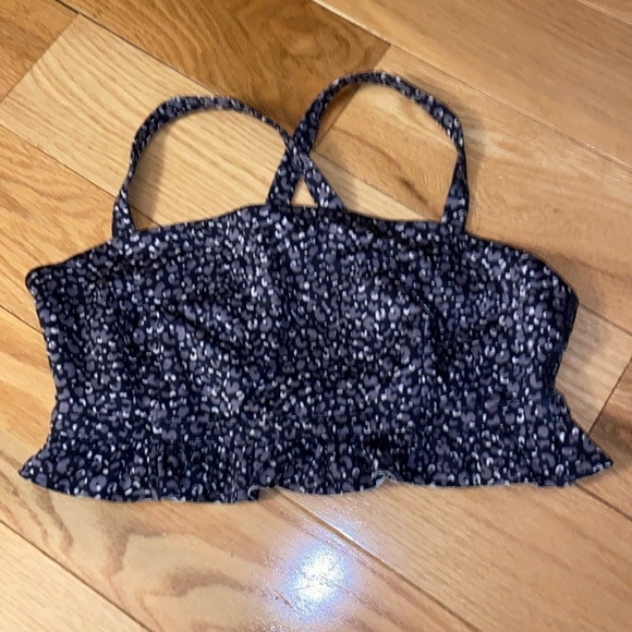 NWOT Free People Leopard Print Sports Bra in size S - Picture 3 of 7